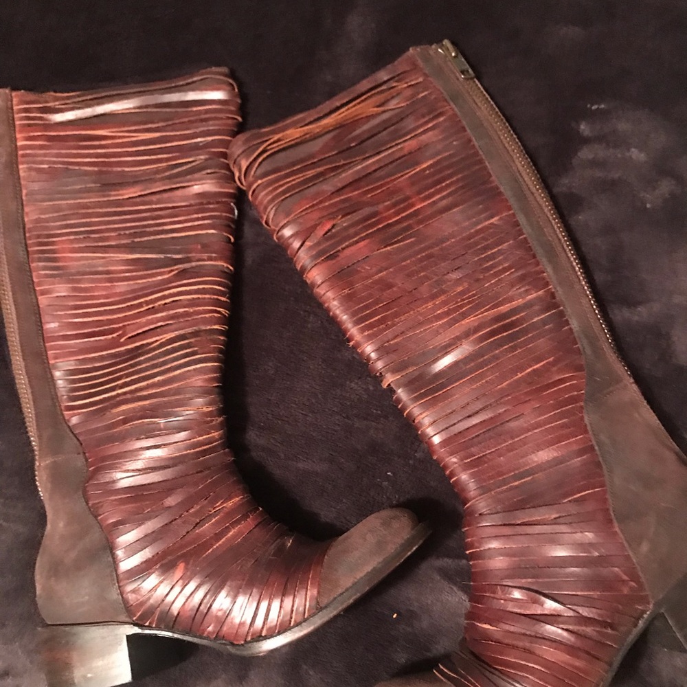 Freebird by Steven Logan brown boots